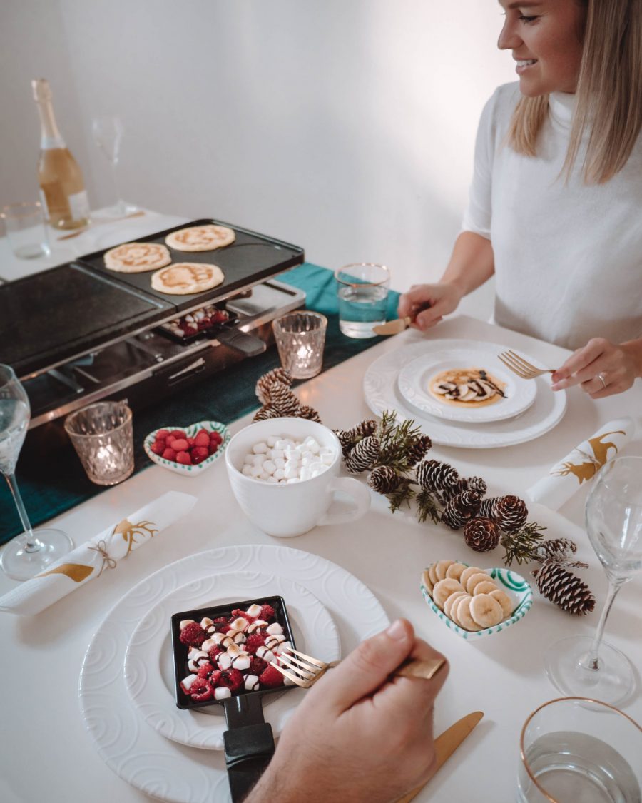 Raclette süß Dessert