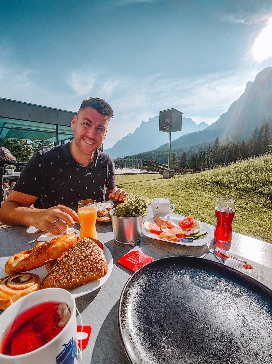 Frühstück Zugspitze