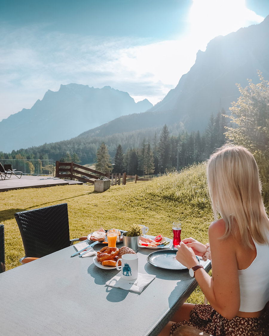 Frühstück Zugspitze