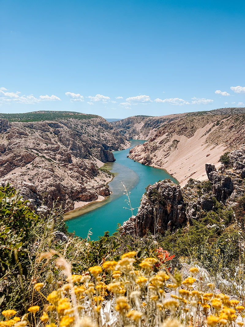 Zrmanja Canyon Kroatien