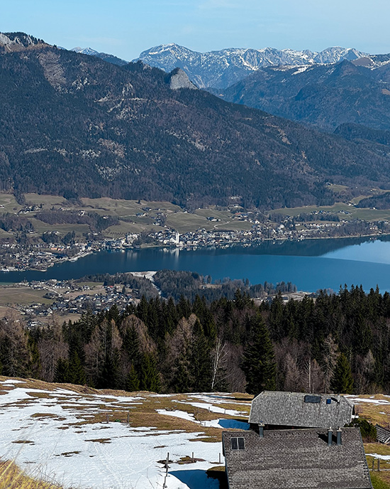 Wanderung Breitenberg Wolfgangsee