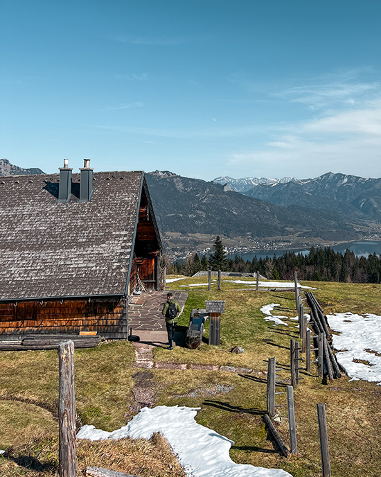 Hütte Wolfgangsee
