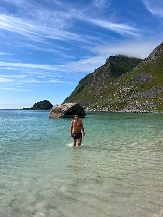 Haukland Beach