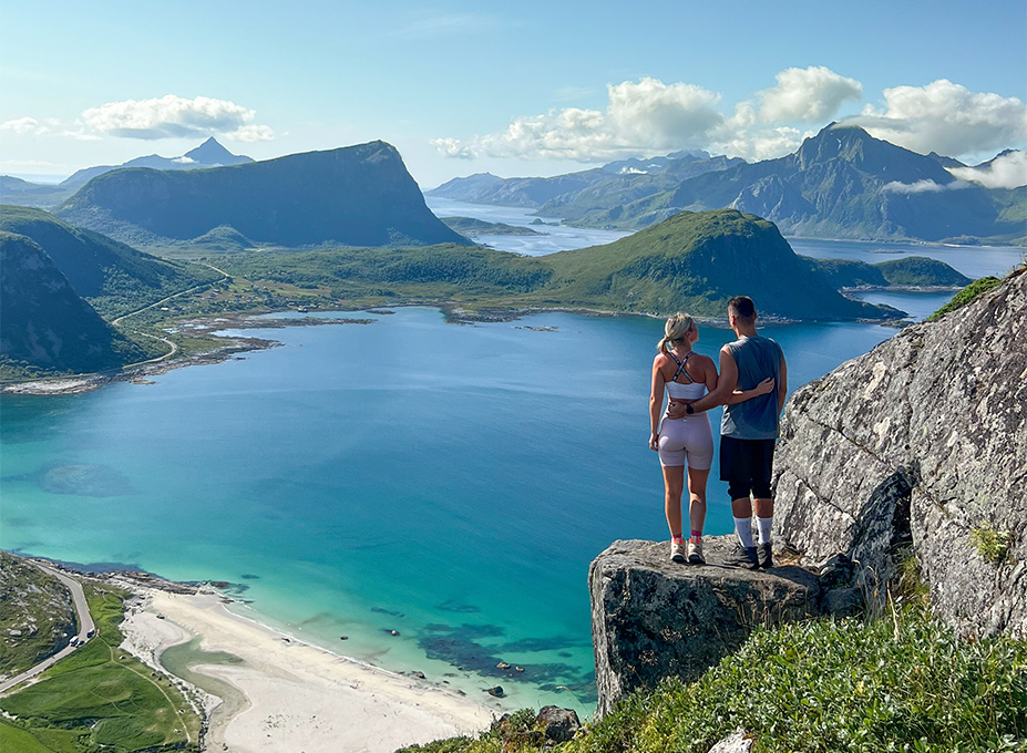 Wanderung Mannen Lofoten