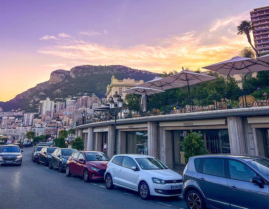 Monaco Abendstimmung