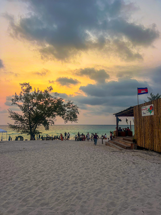 Sonnenuntergang Koh Rong