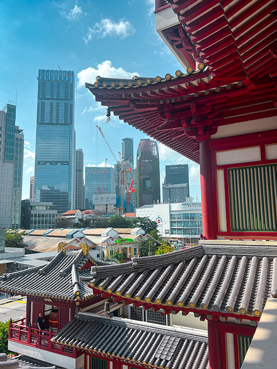 Tempel Chinatown Singapur