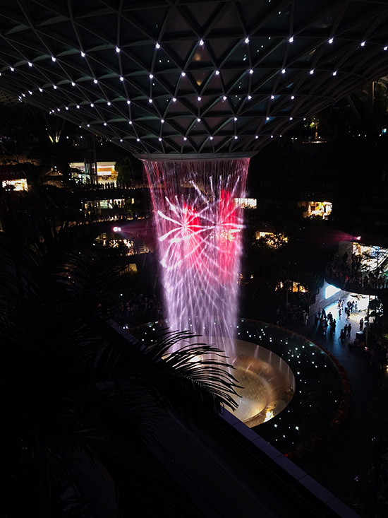 Changi Wasserfall